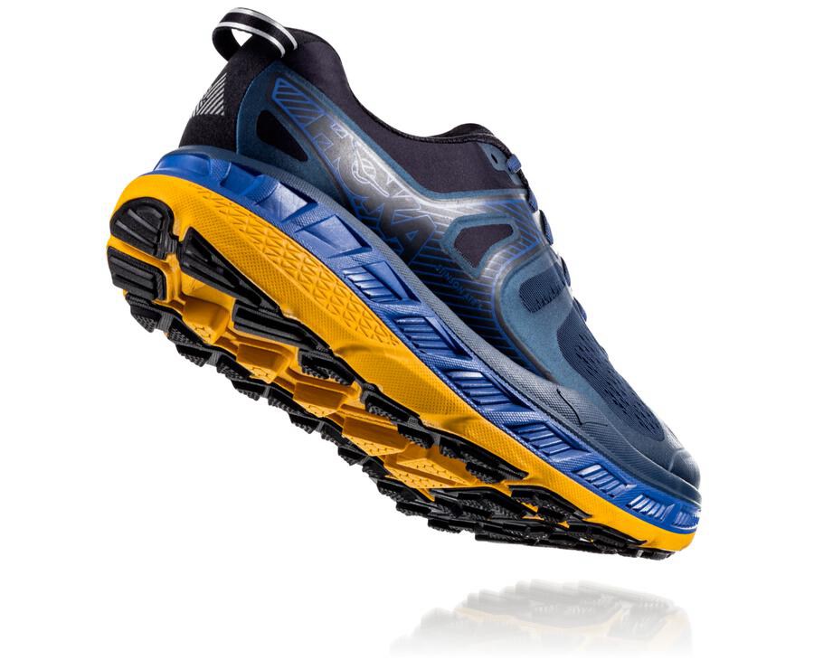 Zapatillas Trail Hoka One One Hombre - Stinson Atr 5 - Azul Marino - PBT730629